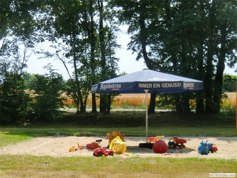 Spielfeld fuer kleine Gaeste